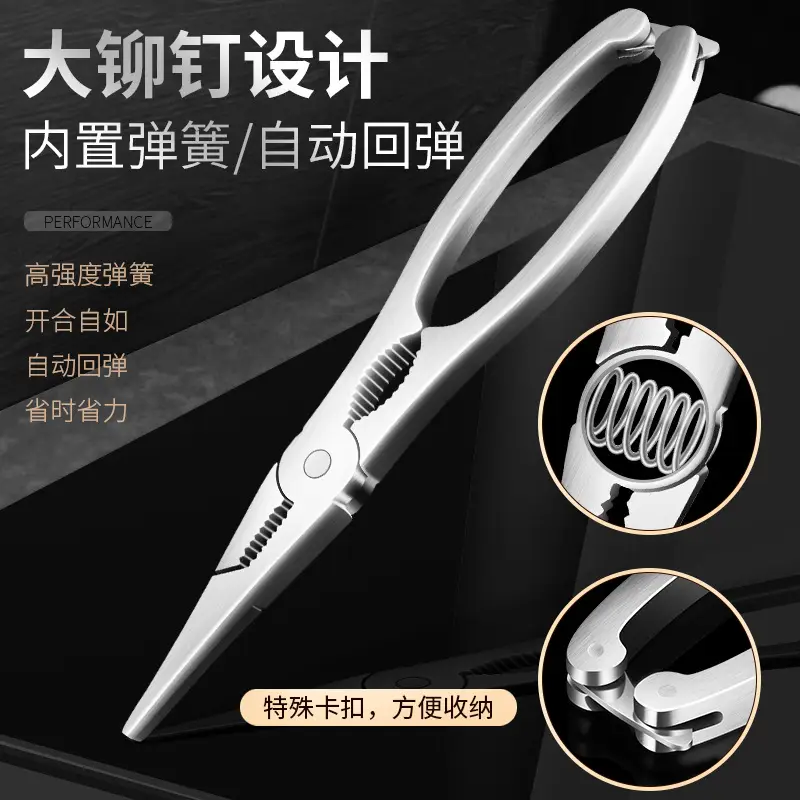 304 Stainless Steel Crab Pliers Thickened Multi-Purpose Tool - Image 3