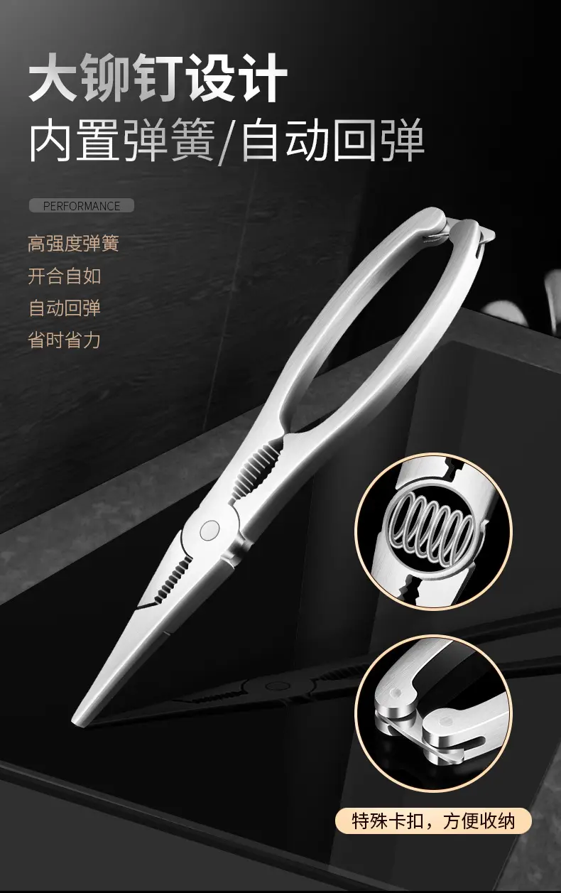 304 Stainless Steel Crab Pliers Thickened Multi-Purpose Tool — feature 6