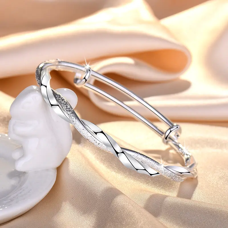 Korean Style Twisted Woven Bracelet for Women