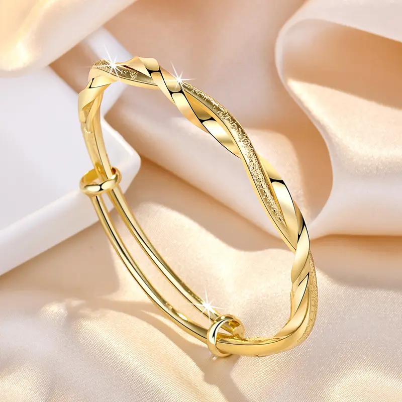 Korean Style Twisted Woven Bracelet for Women