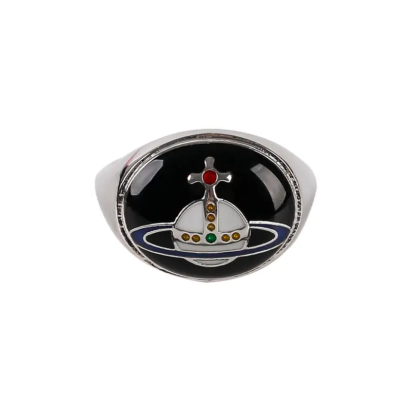 Star Same Style Enamel Glaze Rings for Women - Image 2