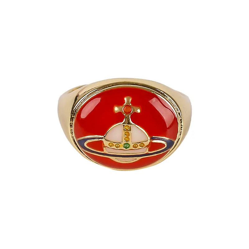 Star Same Style Enamel Glaze Rings for Women - Image 3