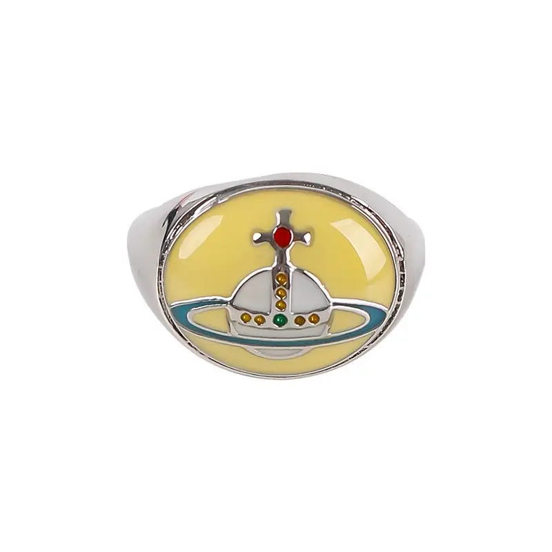 Star Same Style Enamel Glaze Rings for Women - Image 6