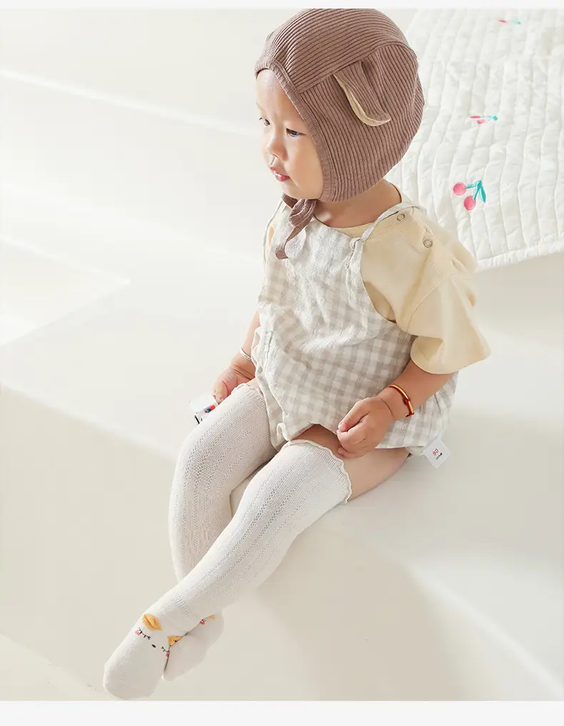 718 Kids Cotton Socks Fungus Design Mid Length — feature 10
