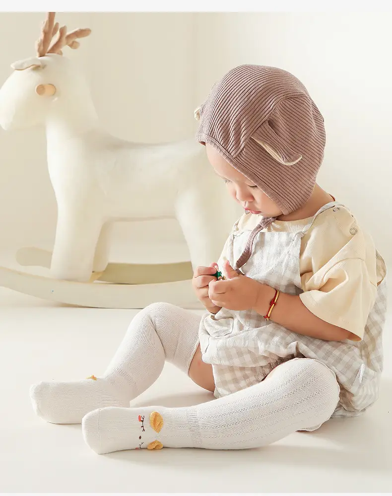 718 Kids Cotton Socks Fungus Design Mid Length — feature 12