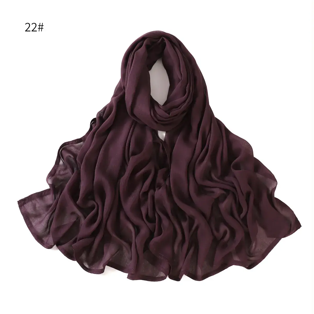 Navy Blue Wide Brim Shawl for Women - Image 23