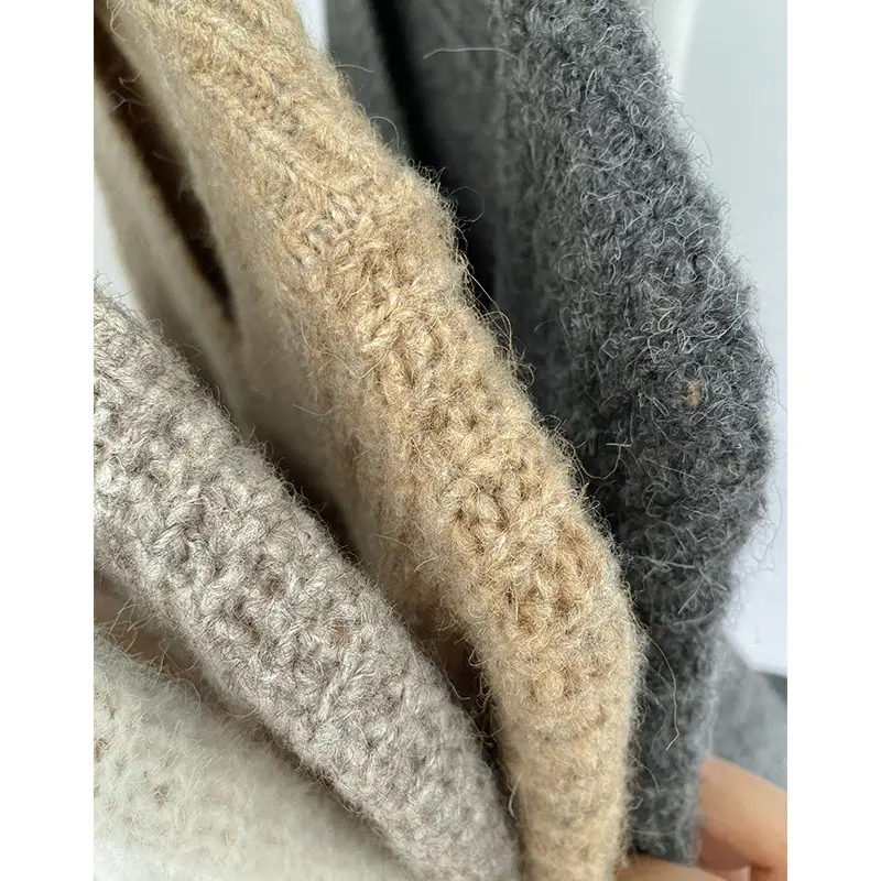 Lazy Style Knit Pullover V Neck 2025 Spring - Image 8