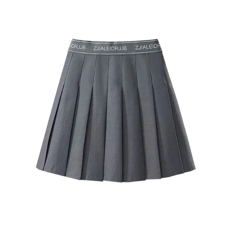 White Elastic Pleated Skirt for Women 2023 - Image 8