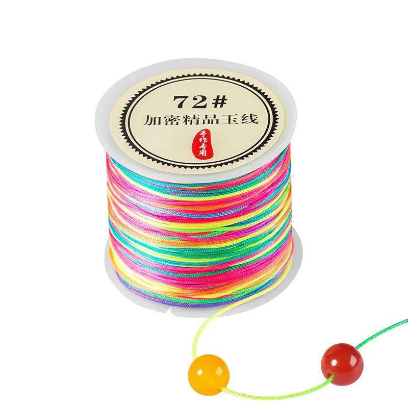 Jade Thread No. 72 Braided Rope Beading Thread