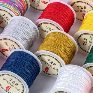 Jade Thread No. 72 Braided Rope Beading Thread — feature 3