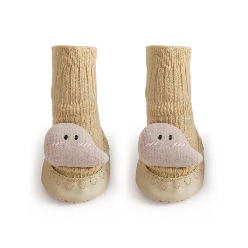 Cute Doll Baby Socks 2025 Warm Mid-Tube Toddler Shoes