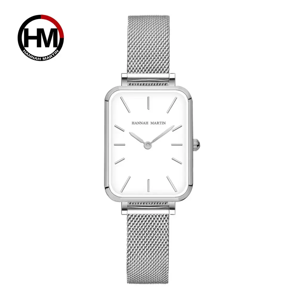 Retro Square Watch Women's Rose Gold Metallate - Image 4