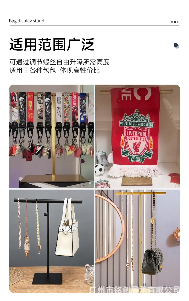 Stainless Steel Scarf Display Rack for Jewelry & Tie Hanger — feature 5