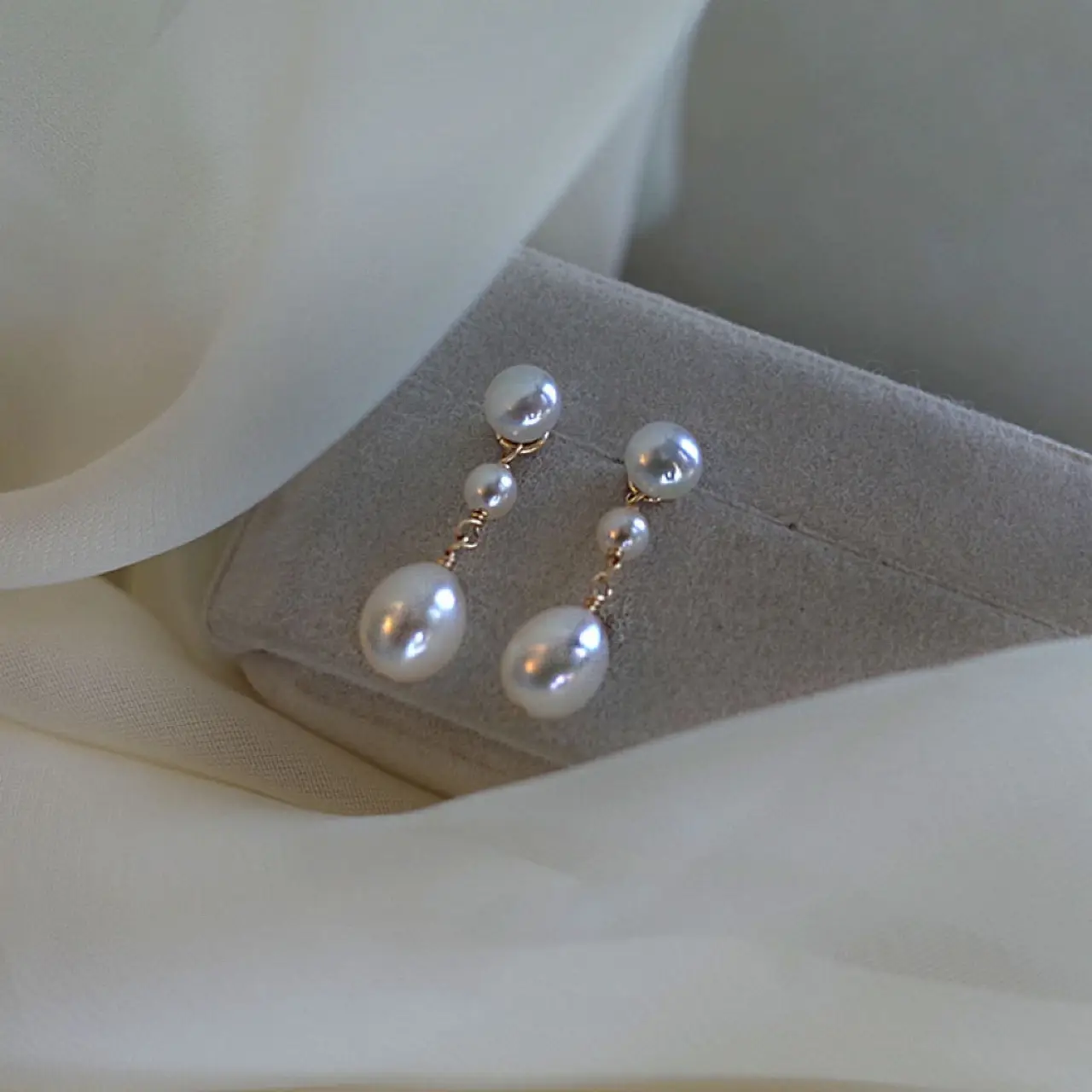 Natural Pearl Earrings for Women Elegant Retro 2024 — feature 7
