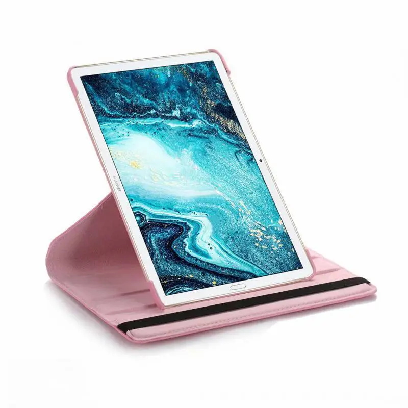 Blue Leather Tablet Case for Huawei M6 10.8"