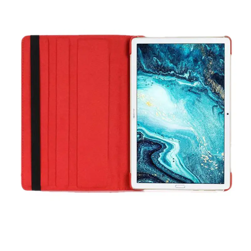 Blue Leather Tablet Case for Huawei M6 10.8"