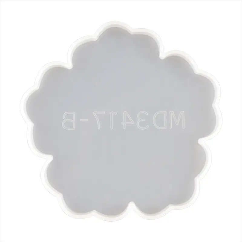 Petal Resin Flower Coaster Mold 120mm - Image 7