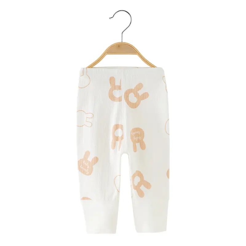 Baby Cotton Pants White Long Leg Warmers 10cm - Image 11