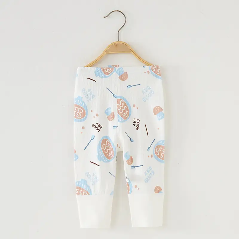 Baby Cotton Pants White Long Leg Warmers 10cm - Image 6