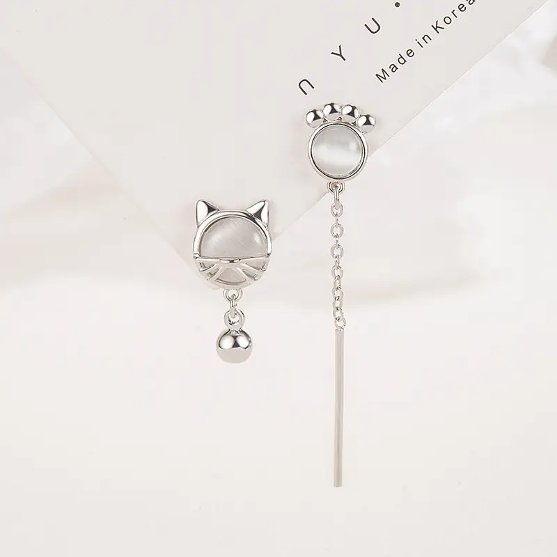 Cat's Claw Cat Eye Earrings for Women 2022 New Style - Image 4