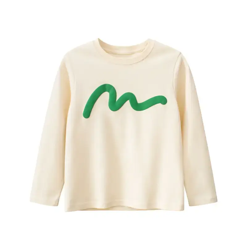 Children Long Sleeve T-Shirt Grey Joker Base Large - Image 2