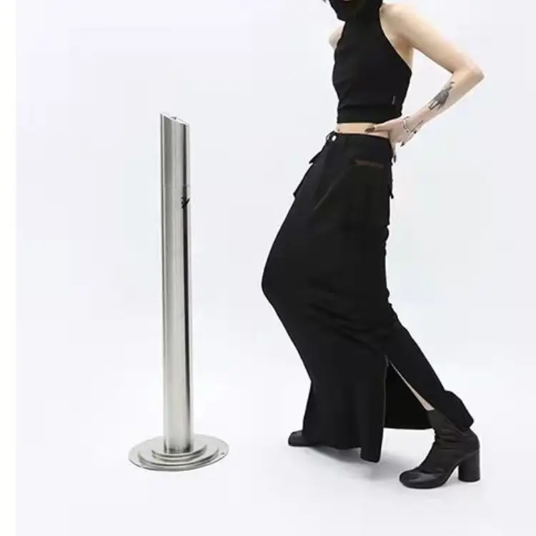 Black High-End Elastic Backless Hooded Vest with Functional Pocket