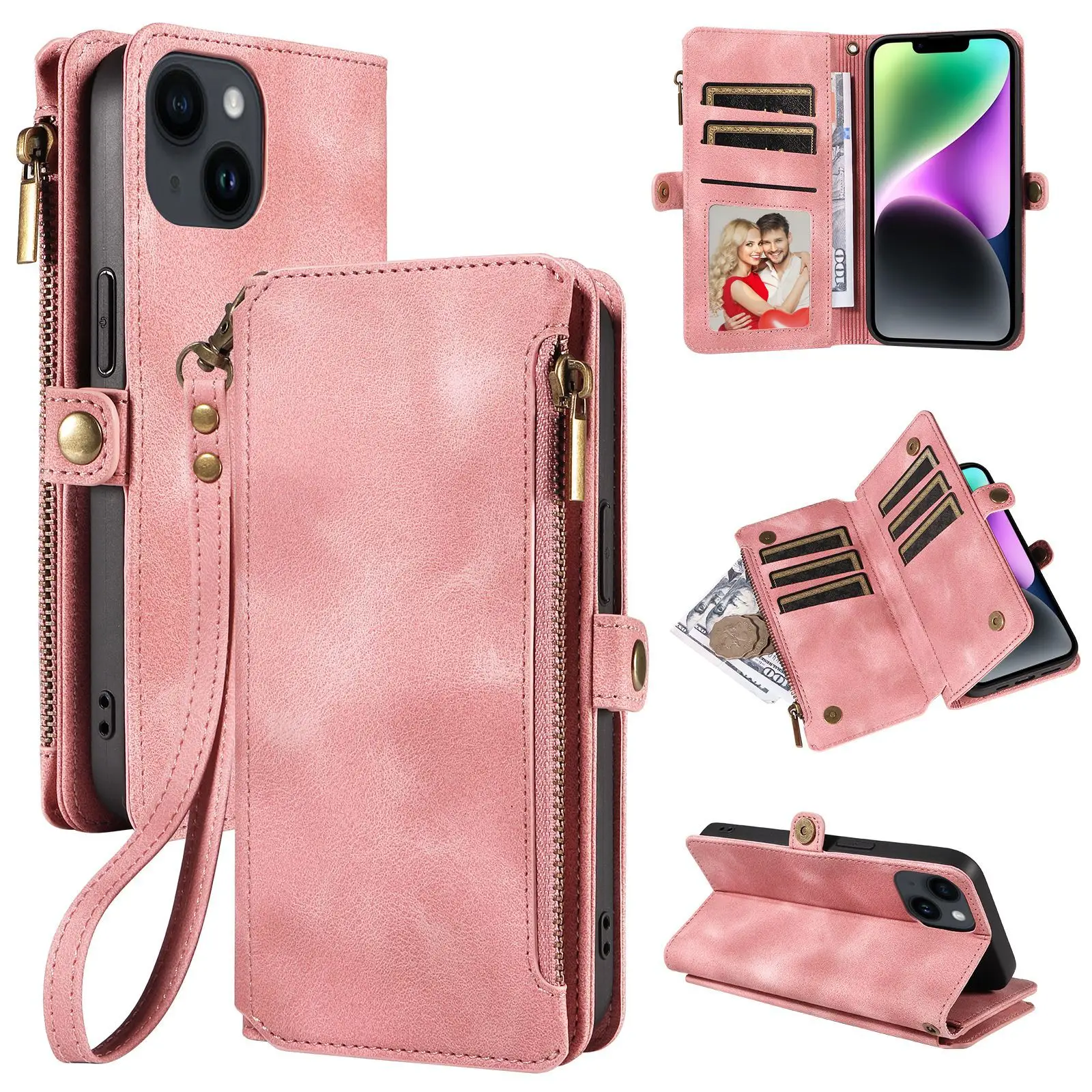 Flip Leather Phone Case for iPhone 12 Pro Max — feature 2