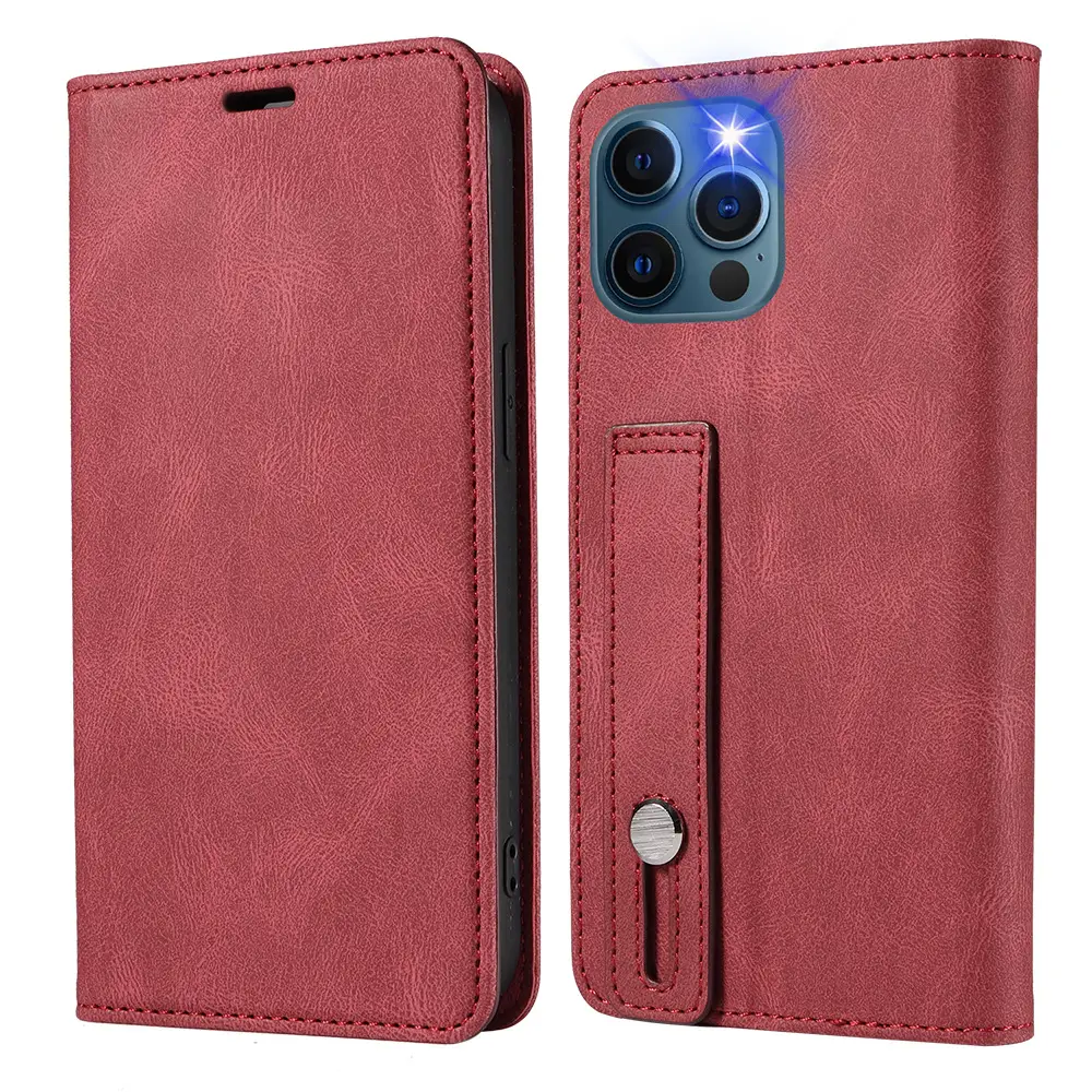 Flip Leather Phone Case for iPhone 12 Pro Max