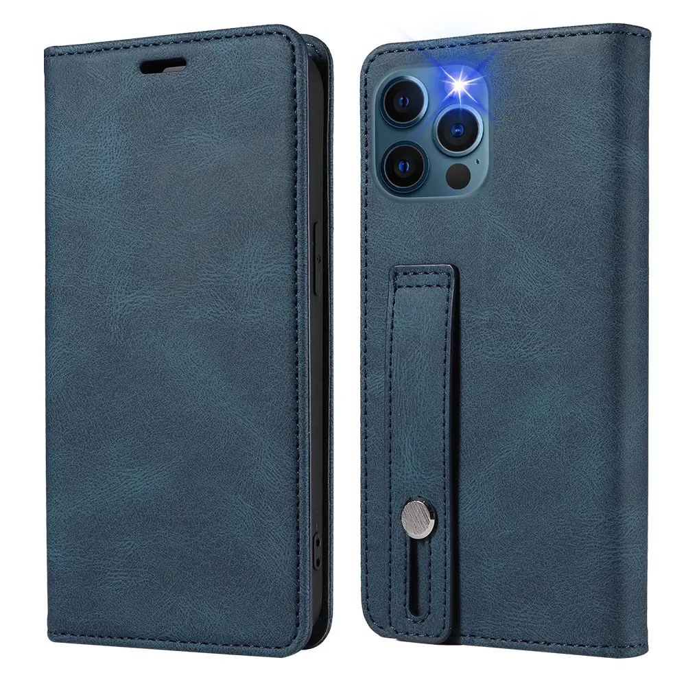 Flip Leather Phone Case for iPhone 12 Pro Max