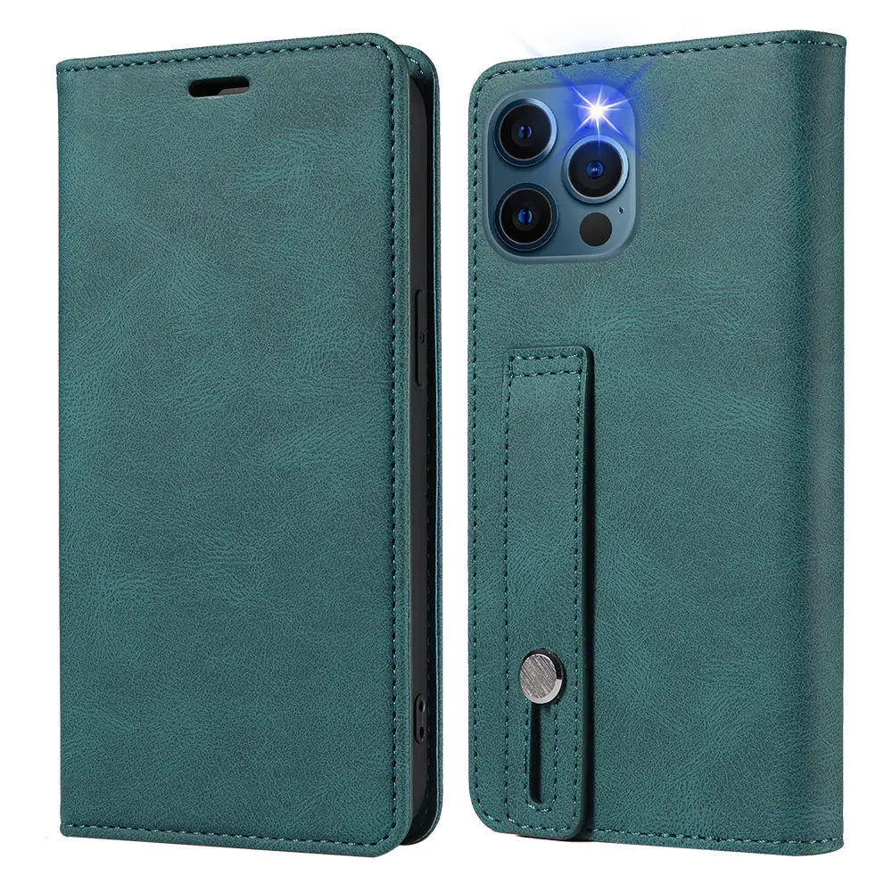 Flip Leather Phone Case for iPhone 12 Pro Max