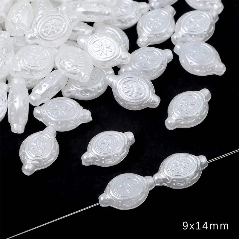Heart Shaped ABS Imitation Pearls Jewelry Accessories - Image 10