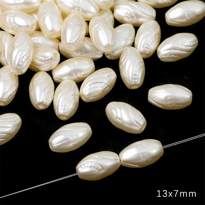 Heart Shaped ABS Imitation Pearls Jewelry Accessories - Image 3