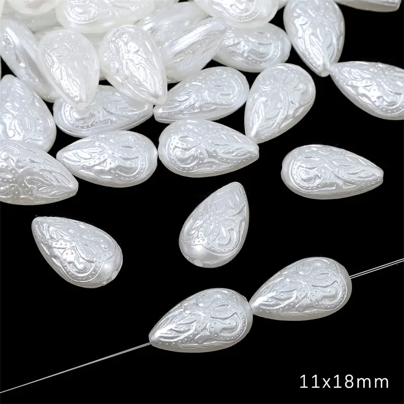 Heart Shaped ABS Imitation Pearls Jewelry Accessories - Image 9