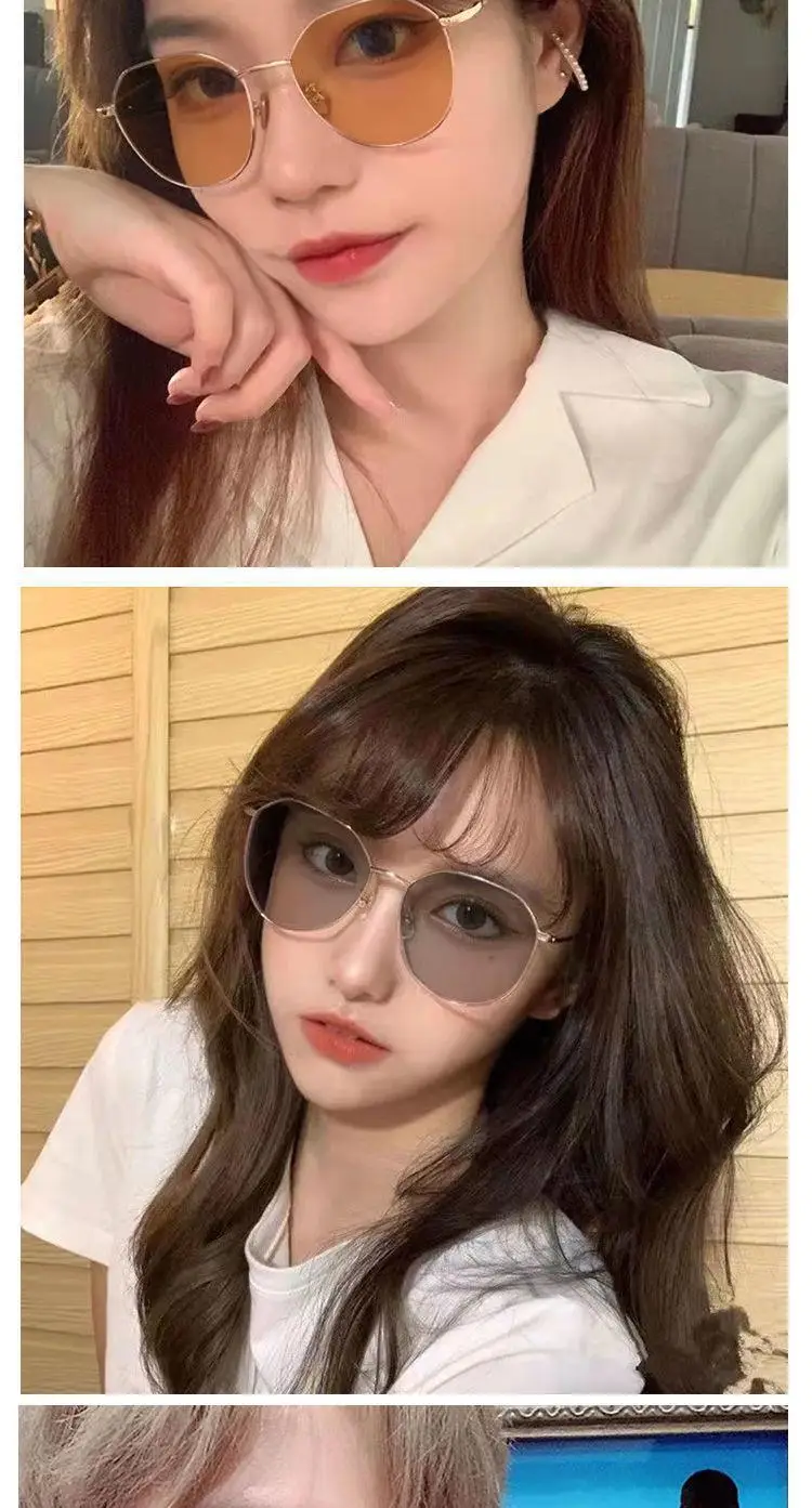 Women Korean Style Color-changing Sunglasses Anti-blue High-definition — feature 17