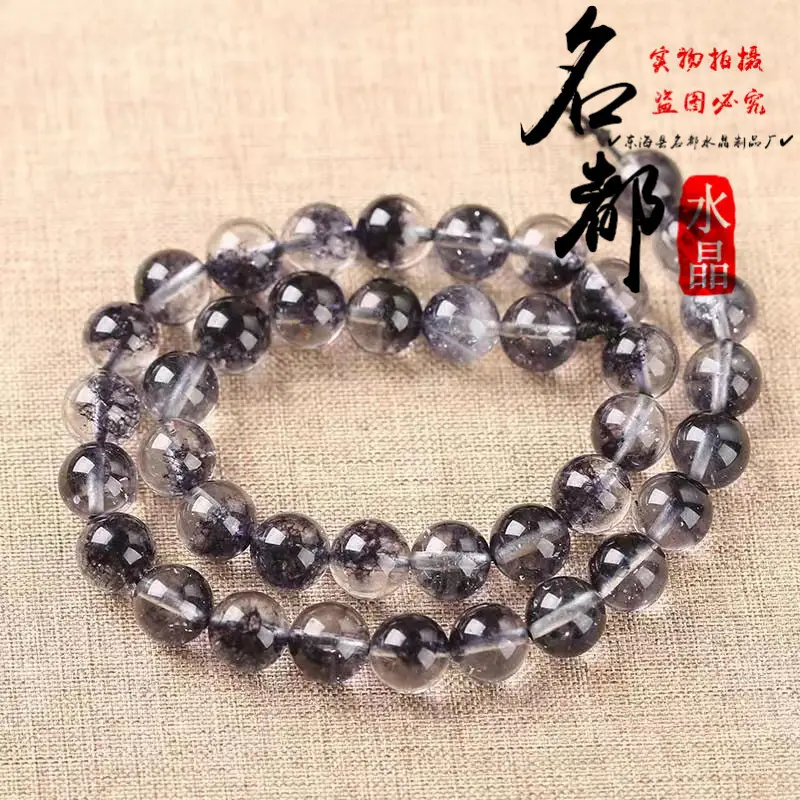 Black Ghost Popcorn Loose Beads for DIY Jewelry - Image 2