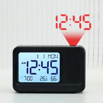 Digital Alarm Clock with Rainbow Design 0725 — feature 16