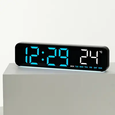 Digital Alarm Clock with Rainbow Design 0725 — feature 17