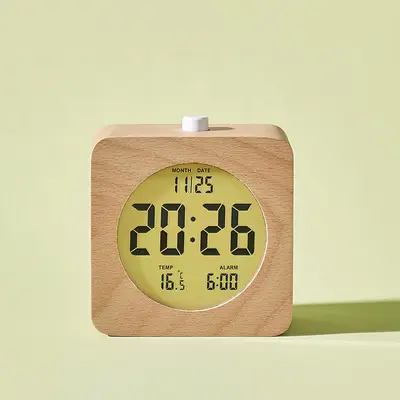 Digital Alarm Clock with Rainbow Design 0725 — feature 3