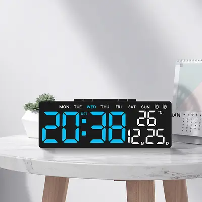 Digital Alarm Clock with Rainbow Design 0725 — feature 5