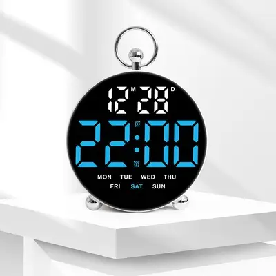 Digital Alarm Clock with Rainbow Design 0725 — feature 6