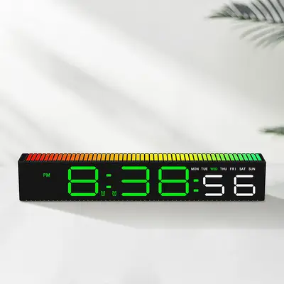 Digital Alarm Clock with Rainbow Design 0725 — feature 9