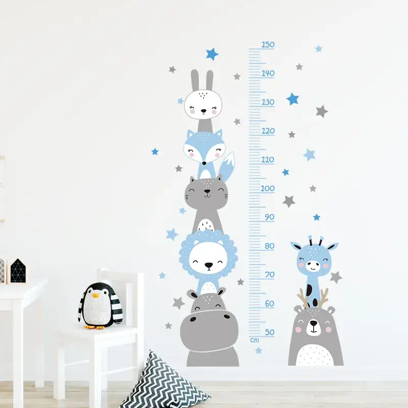 Cartoon Smiley Wall Stickers for Kids Room Decor