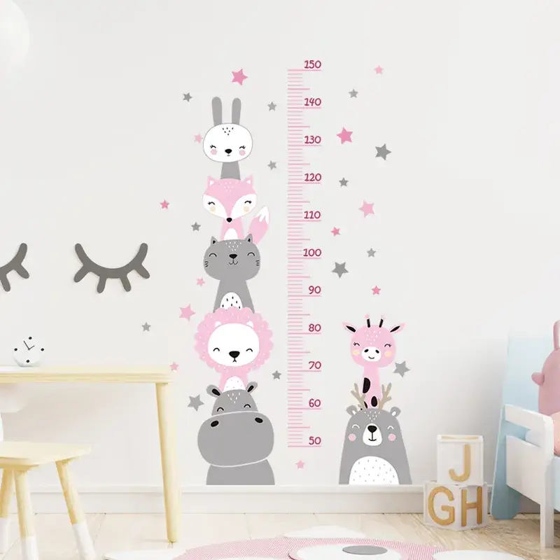 Cartoon Smiley Wall Stickers for Kids Room Decor