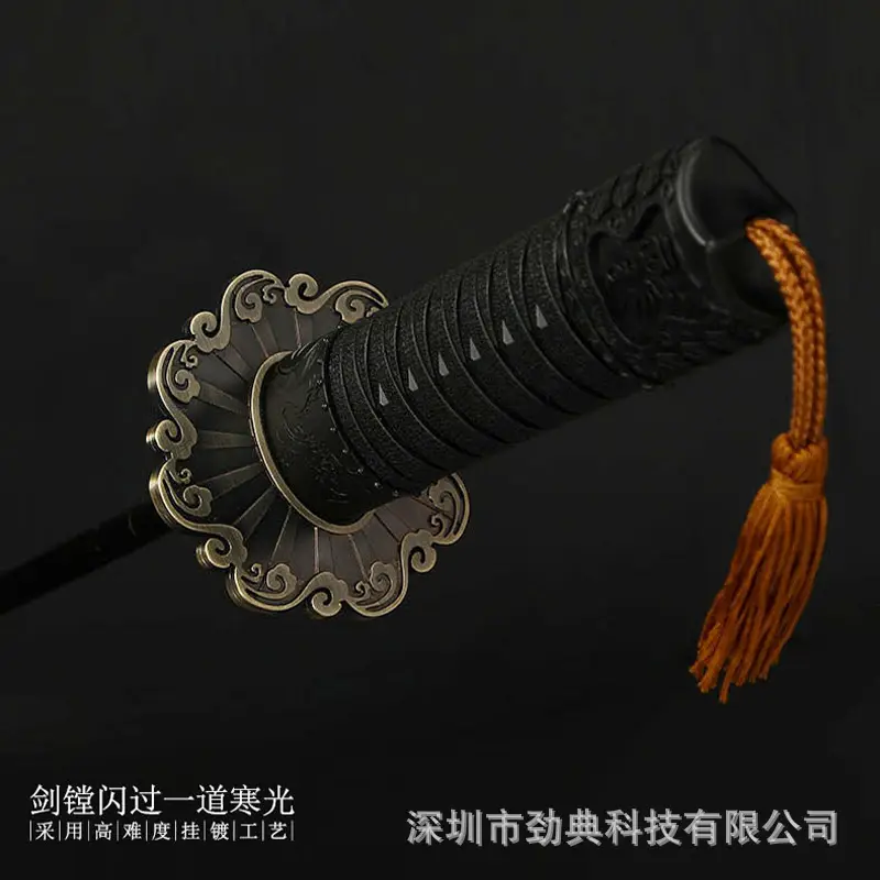 Japanese Samurai Umbrella Black 107cm Foldable - Image 6