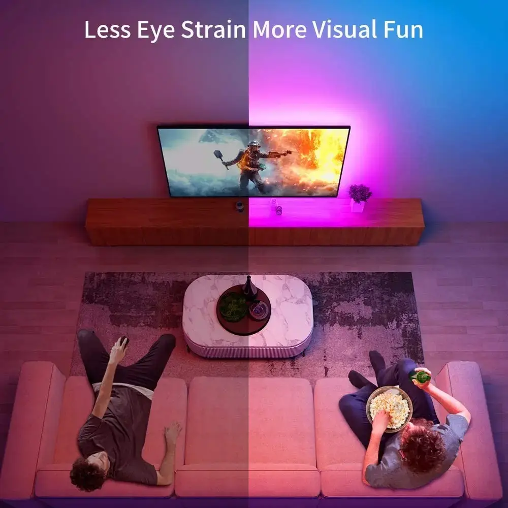 5V Waterproof RGB Dimming LED Strip with Remote Control - Image 12