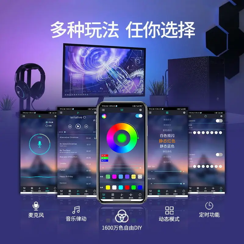 5V Waterproof RGB Dimming LED Strip with Remote Control — feature 16