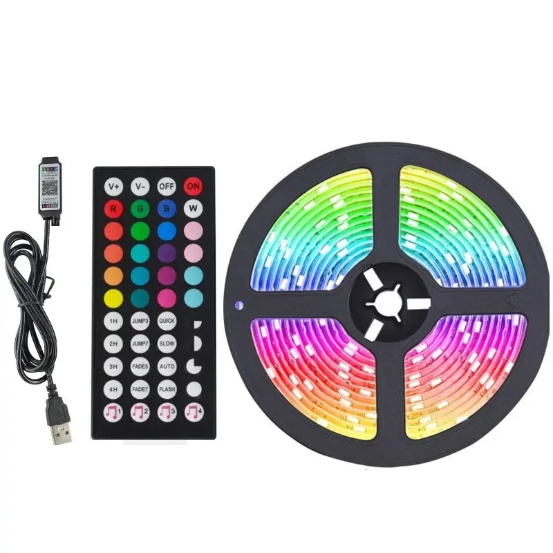 5V Waterproof RGB Dimming LED Strip with Remote Control - Image 6