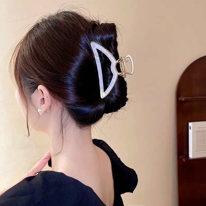 Mermaid Ji Hairpin with Heart Clip for Women
