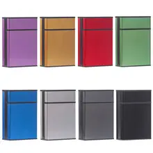 Aluminum Cigarette Box Magnetic Buckle 20-Pack Moisture Proof — feature 5