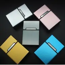Aluminum Cigarette Box Magnetic Buckle 20-Pack Moisture Proof — feature 9